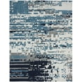 thumbnail image 1 of Kalaty Jardin Area Rug JR-642 Blue Faded Distressed 8' 6" x 11' 6" Rectangle, 1 of 3