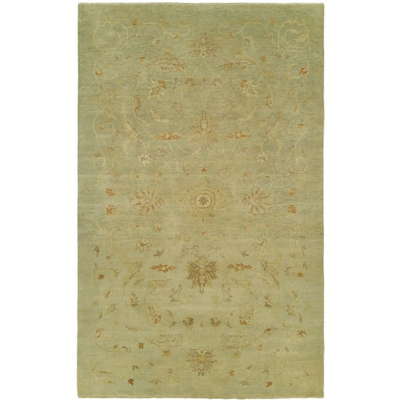 Kalaty Legacy Area Rug LG-023 Veglbl Scrolls Bulbs 2' x 3' Rectangle