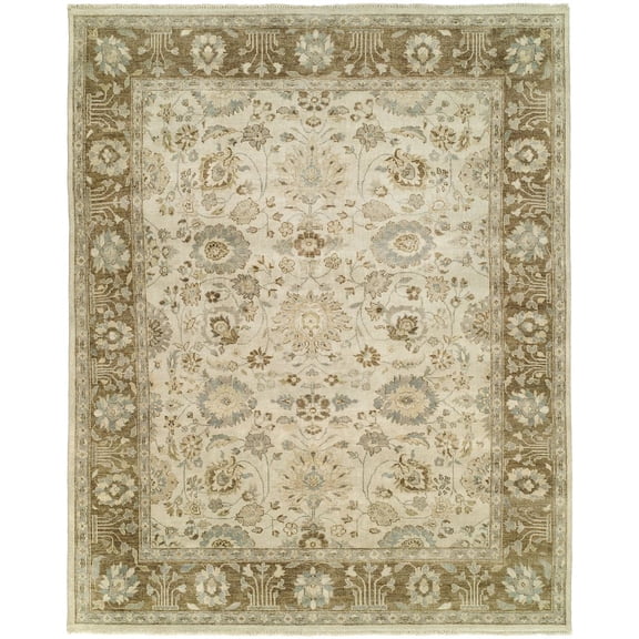 Kalaty Magnolia Area Rug MG-178 Traditional Multi Bordered, Multi, 2' x 3'