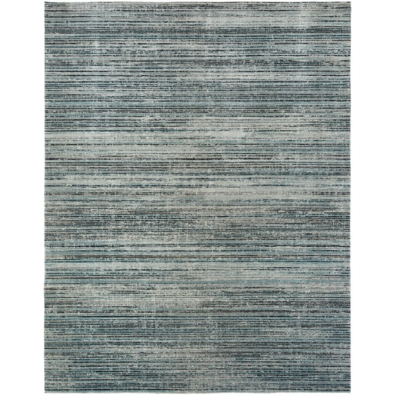 Kalaty Modena Area Rug MO-350 Aqua Strie Streaks Banded 2' x 3' Rectangle