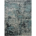 thumbnail image 1 of Kalaty Modena Area Rug MO-357 Aqua / Zinc Worn Faded 8' 6" x 11' 6" Rectangle, 1 of 2