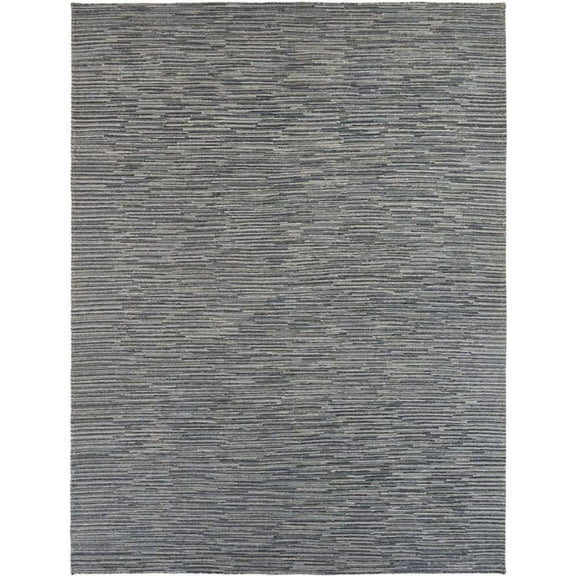 Kalaty Nero Area Rug NE-002 Contemporary Grey Geometric, Gray, 2' x 3'