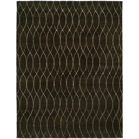 Kalaty Origins Area Rug OR-768 Walbrn Curls Lines 2' 6" x 10' Rectangle