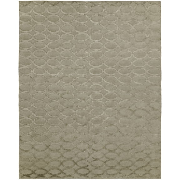 Kalaty Origins Area Rug OR-777 Contemporary Grey Geometric, Gray, 3' x 5'