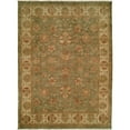 thumbnail image 1 of Kalaty Oushak Area Rug OU-405 Traditional Green Geometric, Green, 8' x 8', 1 of 3