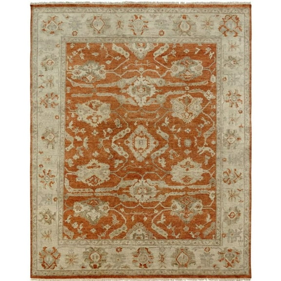 Kalaty Oushak Area Rug OU-471 Traditional Multi Geometric, Multi, 2' x 3'