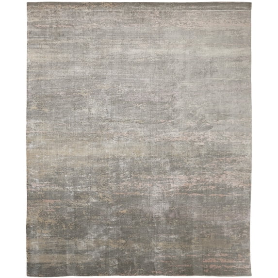Kalaty Remy Area Rug RY-061 Gray Flat Gradient 2' 6" x 10' Rectangle