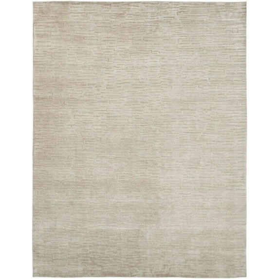 Kalaty Renzo Area Rug RZ-542 Taupe Monotone Single-Color 2' x 3' Rectangle