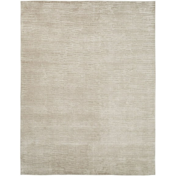 Kalaty Renzo Area Rug RZ-542 Taupe Monotone Single-Color 2' x 3' Rectangle
