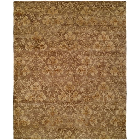 Kalaty Royal Manner Derbysh Area Rug RM-729 Transitional Brown Transitional Casual, 2' x 8', Brown