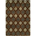 thumbnail image 1 of Kalaty Royal Manner Derbysh Area Rug RM-736 Brown Bulbs Curves 2' 6" x 8' Rectangle, 1 of 1