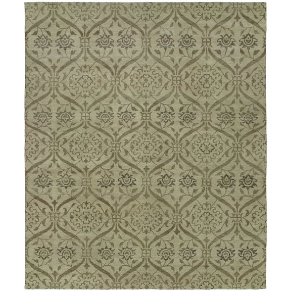 Kalaty Royal Manner Derbysh Area Rug RM-739 Transitional Grey Transitional Casual, 2' x 10', Gray