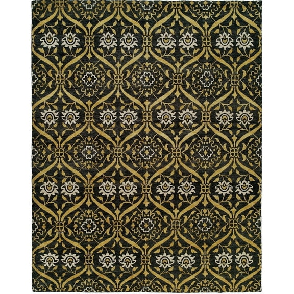 Kalaty Royal Manner Derbysh Area Rug RM-740 Transitional Multi Transitional Casual, 2' x 8', Multi