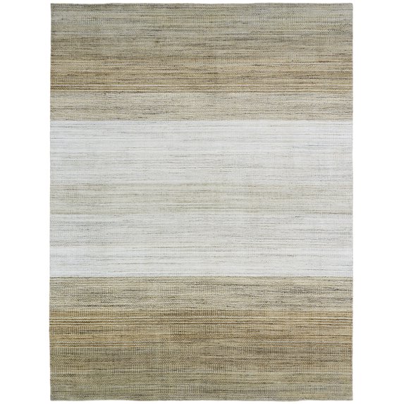 Kalaty Serenity Area Rug SE-205 Beige Gradient Banded 2' 6" x 10' Rectangle