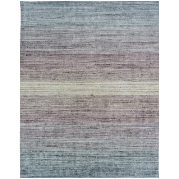 Kalaty Serenity Area Rug SE-207 Blue Faded Bars 2' x 3' Rectangle