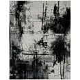 thumbnail image 1 of Kalaty Solstice Area Rug SC-059 Black / Zinc Distressed Cracked 2' x 3' Rectangle, 1 of 2