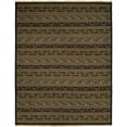 thumbnail image 1 of Kalaty Soumak Natural Area Rug SL-249 Earth Banded Rows 4' x 6' Rectangle, 1 of 1