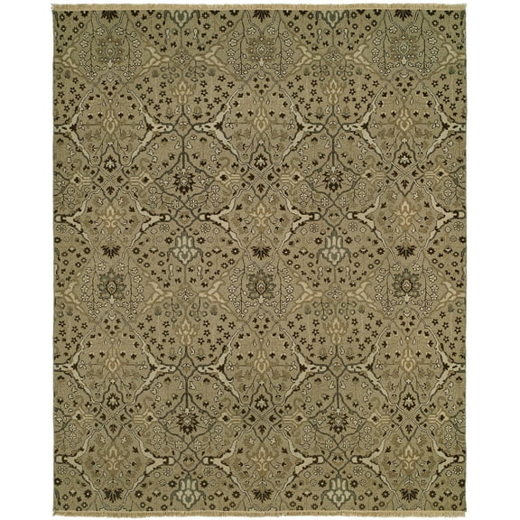 Kalaty Soumak Natural Area Rug SL-252 Wheat Leaves Bulbs 2' x 3' Rectangle