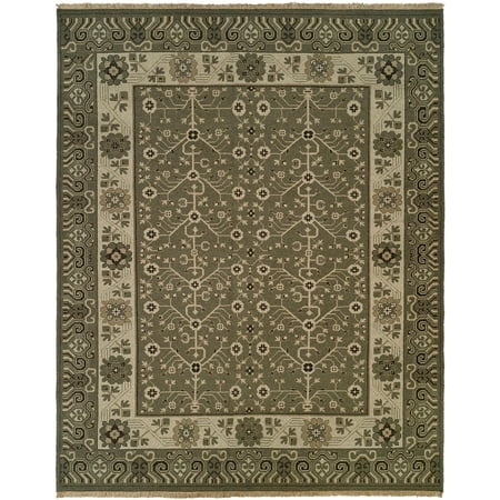 Kalaty Soumak Natural Area Rug SL-253 Stone Bulbs Rings 2' x 3' Rectangle