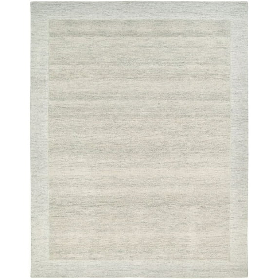 Kalaty Spectra Area Rug ST-526 Ivory Lines Banded 7' 6" x 9' 6" Rectangle