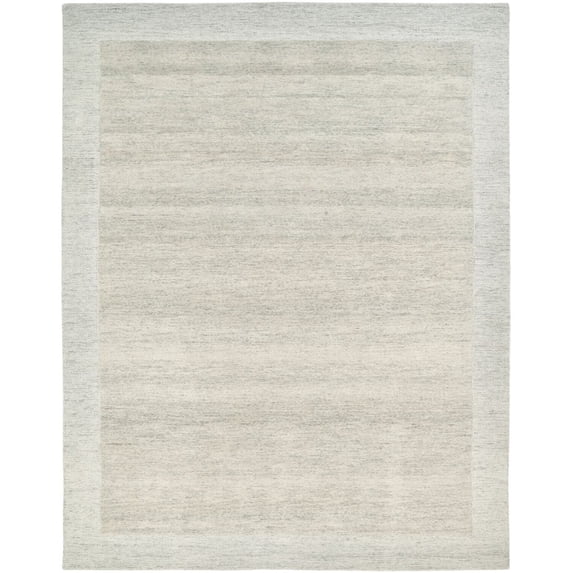 Kalaty Spectra Area Rug ST-526 Ivory Lines Banded 8' 6" x 11' 6" Rectangle