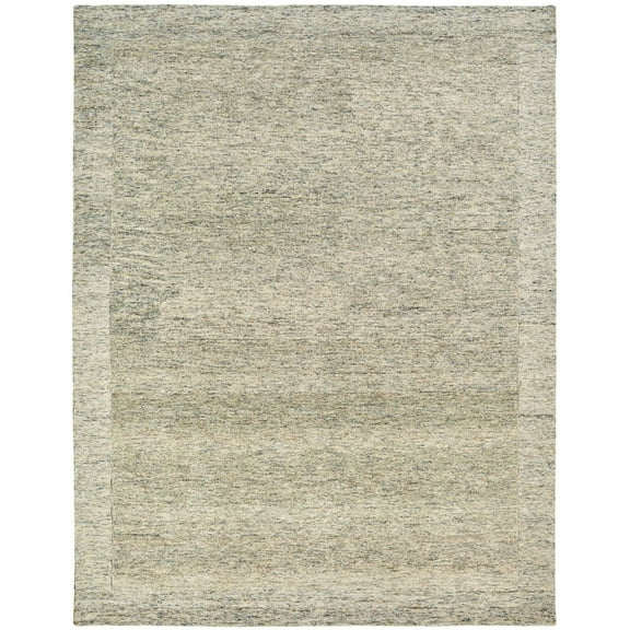 Kalaty Spectra Area Rug ST-528 Green Banded Waves 2' x 3' Rectangle