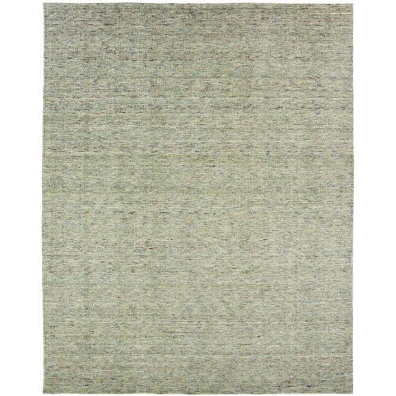 Kalaty Terra Area Rug TE-658 Green Shaded Faded 7' 6" x 9' 6" Rectangle