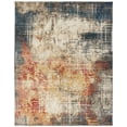 thumbnail image 1 of Kalaty Theory Area Rug TY-671 Sunset/Denim Stained Vintage 5' 5" x 7' 7" Rectangle, 1 of 2