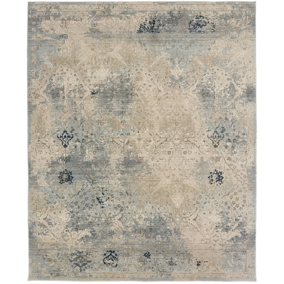 Kalaty Theory Area Rug TY-679 Sand / Sky Bulbs Stained 5' 5" x 7' 7" Rectangle