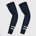 thumbnail image 1 of Kalauyu Arm Sleeves for Men UV Protection Cooling Compression Sleeves with Reflective Strip, Sun Protection Sleeves, 1 of 7