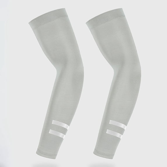 Kalauyu Arm Sleeves for Men UV Protection Cooling Compression Sleeves with Reflective Strip, Sun Protection Sleeves