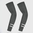 thumbnail image 1 of Kalauyu Arm Sleeves for Men UV Protection Cooling Compression Sleeves with Reflective Strip, Sun Protection Sleeves, 1 of 7