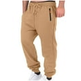 thumbnail image 1 of Kalauyu Men's Athletic Sweatpants Active Jogger Cargo Pants for Men with Pockets Tapered Drawstring Gym Running Track Pants, 1 of 8