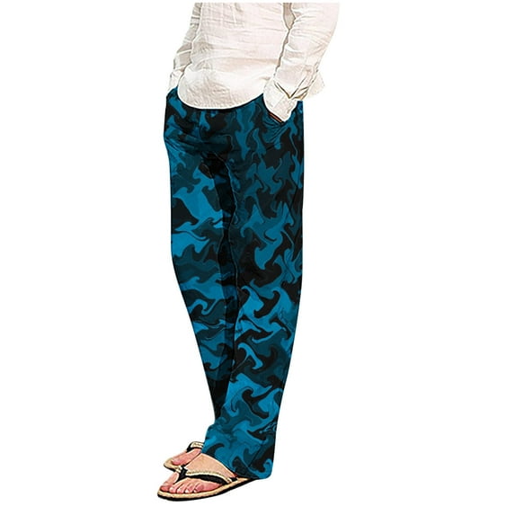 Kalauyu Men's Under $10 Pajama Pants Lightweight Pjs Bottoms Sleepwear Bottom Pant