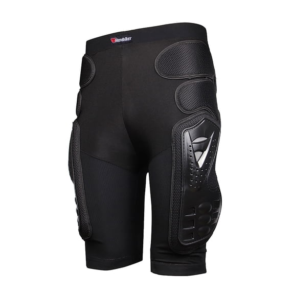 Kalauyu Men's Cycling Shorts Motorcycle Riding Impact-Resistant Protective Shorts, Motocross Armor Shorts