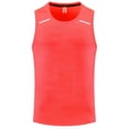 thumbnail image 1 of Kalauyu Men's Dry Fit Quick Dry Sleeveless T Shirts Mesh Fitness Gym Muscle Running Tank Tops Base Layer Tees for Gym, 1 of 6