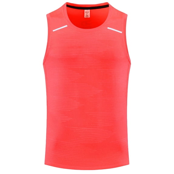 Kalauyu Men's Dry Fit Quick Dry Sleeveless T Shirts Mesh Fitness Gym Muscle Running Tank Tops Base Layer Tees for Gym