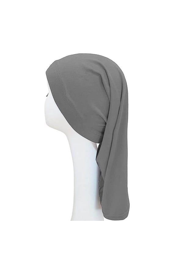 Mens Long Dreadlock Headwrap Stretch Turban Hat with Elastic Fabric One Size