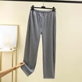 thumbnail image 1 of Kalauyu Mens Plaid Pajama Pants Elastic Waist Loungewear Trousers, Loose Fit Sleep Pants, 1 of 7