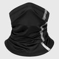 thumbnail image 1 of Kalauyu Reflective Strips UV Protection with Neck Gaiter Face Cover Breathable Tube Scarf for Cycling, 1 of 7