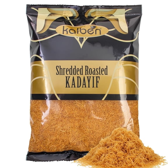 Kalben 16 oz Ready-to-Use Roasted Kataifi Shredded Fillo Dough
