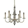 thumbnail image 1 of 031250-041-FR001-Allegri Lighting-Bolivar - Six Light Chandelier   Champagne Gold Finish with Firenze Clear Crystal, 1 of 2