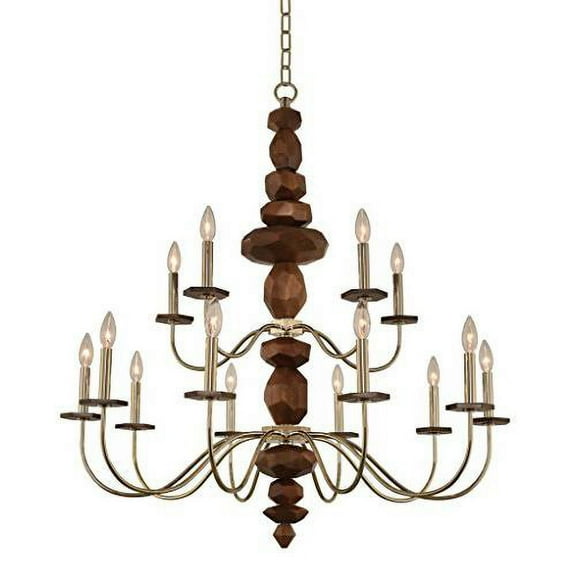 Lassen (10+5) Light 2 Tier Chandelier