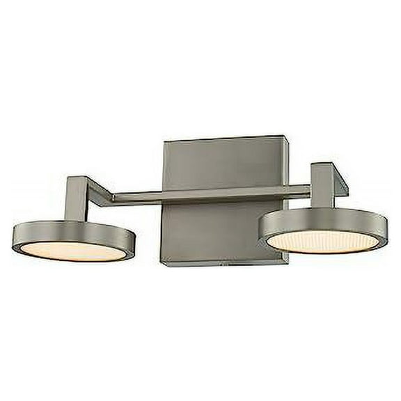 Kalco 316532 Eaton 2 Light 12" Wide Led Bathroom Vanity Light - Nickel