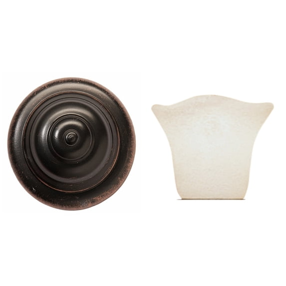 Kalco 4204AC/1255 Additional Finish And Shade Options For Americana 4 Light Bathroom