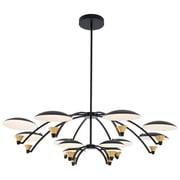 Kalco Redding 2 Tier LED Chandelier 4+8 Light