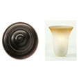 thumbnail image 1 of Kalco 5522AC/1479 Additional Finish And Shade Options For Amelie 2 Light Bathroom Vanity, 1 of 2