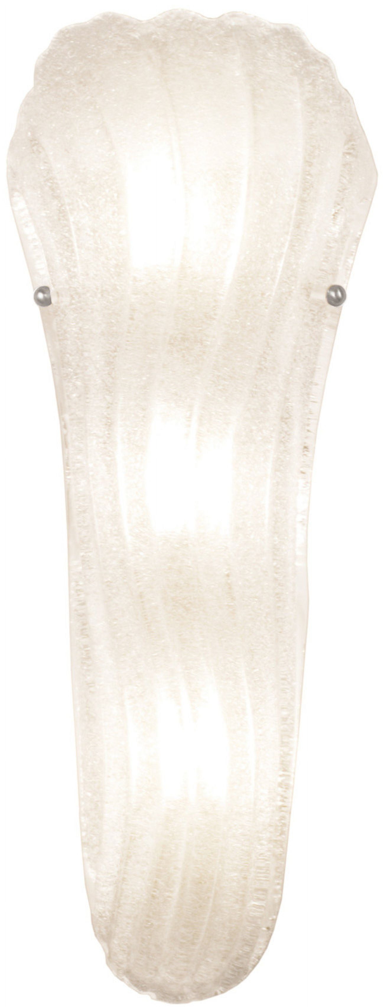 Kalco 5675Sl/Clr Croydon 3 Light Ada Compliant Flush Mount Wall Sconce - Stainless Steel