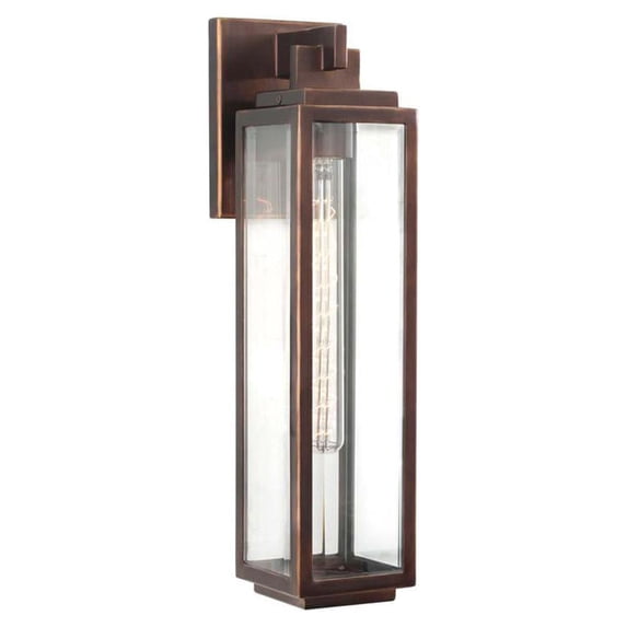 Kalco Lighting Chester Large Aluminum Outdoor Post-Pier Mount in Copper Patina