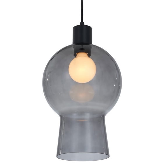 Kalco 517911 Cores 16" Tall Mini Pendant - Black